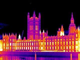 Houses of Parliament thermal (c) Ti thermal imaging