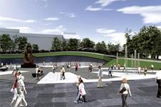 Designs for the proposed City Square in Aberdeen