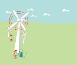 Wind turbine illustration