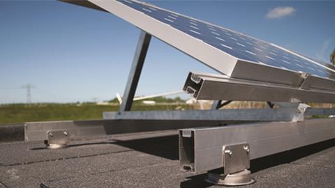 Solar mounting system by Icopal