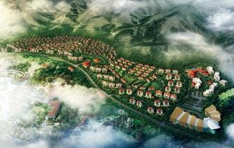Hong Luo Lake Resort will be built over 54ha in the foothills of Hong Luo Mountain, 50km from Beijing.