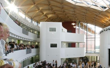 BDP’s Marlowe academy in Ramsgate, Kent: Most turnover is generated in the UK