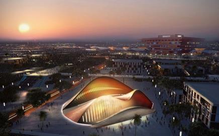 Work has started on Foster + Partners’ UAE pavilion for the Shanghai Expo 2010