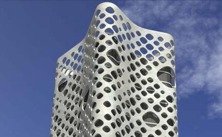 22-storey tower designed by New York architect Reiser+Umemoto