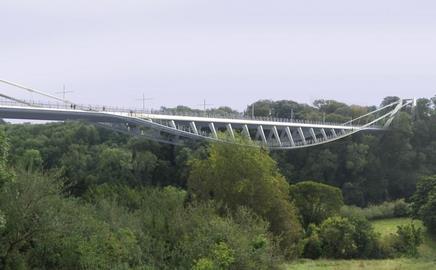 Metro West Liffey Valley Bridge design