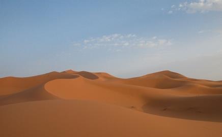 This Libyan dunescape proved an inspiring sight for Metropolitan Workshop