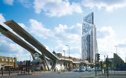 The Octave, a 149m-high building, will be located on a brownfield site in Vauxhall, south-west London