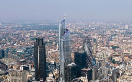Quite a ride: the 288m Helter Skelter will be the tallest tower in London