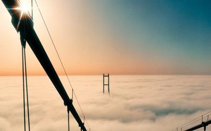 After 14 years of planning and eight years of construction, the Humber bridge was finally opened in 1981