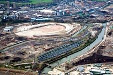 The Olympic Park site