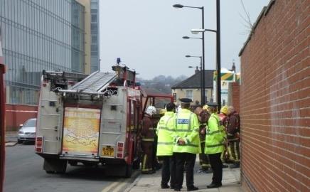 Emergency services at Bramall Lane