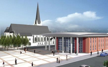 Construction has begun on a £6.5m performing arts centre at Liverpool Hope University