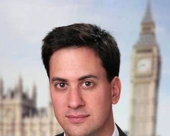 Ed Miliband, secretary for department of energy and climate change