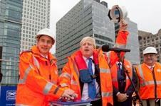 Boris digs for Crossrail
