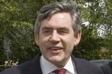Prime minister Gordon Brown