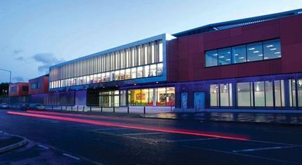 This £16m Well Being Centre in Belfast integrates health, social services and leisure facilities
