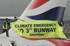 Protest against Heathrow's third runway