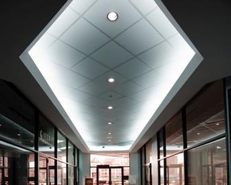 White LEDs replaced 90W and 120W PAR lamps in the Ontario headquarters of a Canadian real estate company