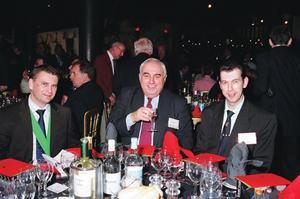 Martin Shouler (SoPHE chairman), Donald Leeper (CIBSE president) and Chris Northey (SoPHE hon secretary)