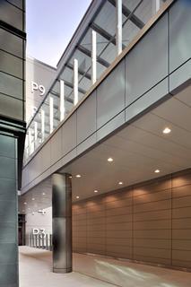 A mixture of  ceilings, columns and cladding were designed and installed by SAS Project Management
