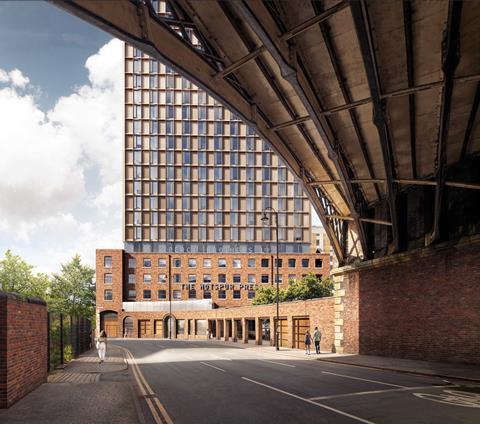 The Hotspur Press - View from Railway Arch