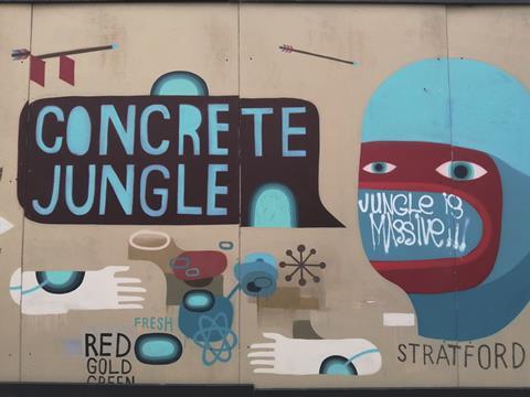 Concrete JUNGLE IS MASSIVE hoarding1