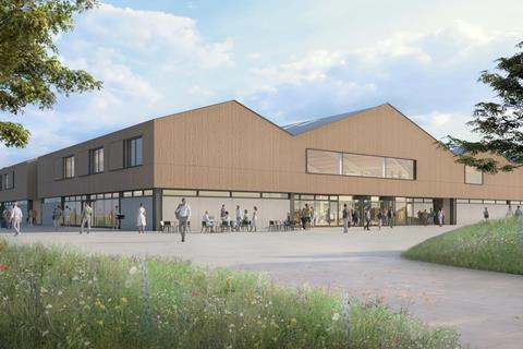 Amenity building CGI - HD