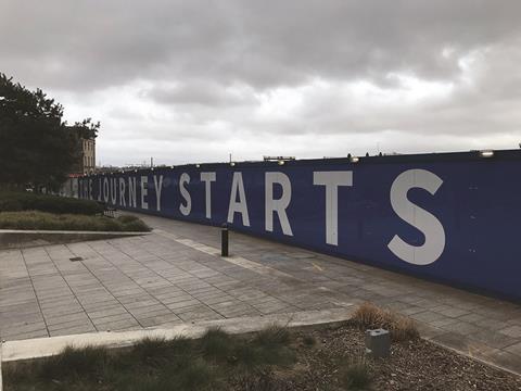 The site of the new HS2 station at Curzon Street