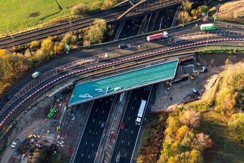 A533 Expressway Bridge replacement scheme delivered by AmeySRM for National Highways