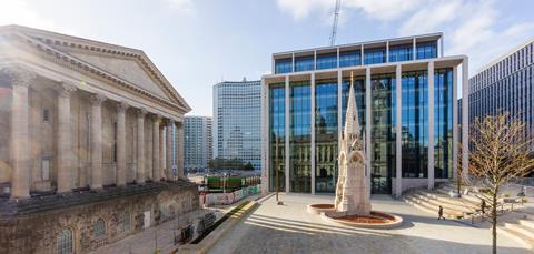 Two Chamberlain Square across square