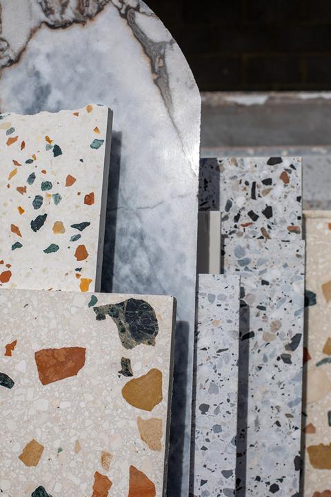 Diespeker terrazzo stacks