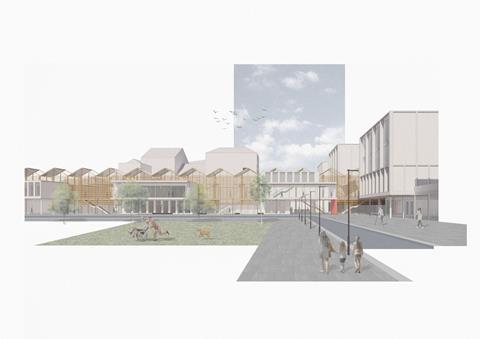 North Manchester General Hospital by Sheppard Robson