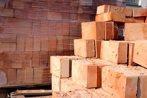bricks stockpiling shutterstock