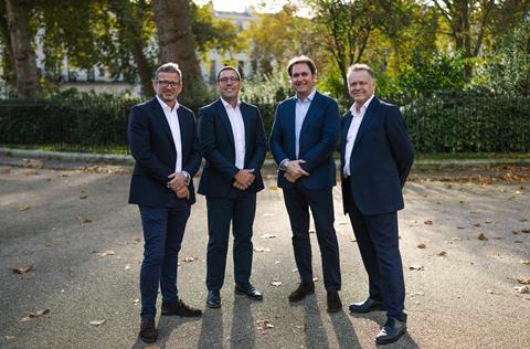 LtoR Ed Horne, Craig Ward, Andrew Todman and John Barnett, Senior Directors at Gleeds