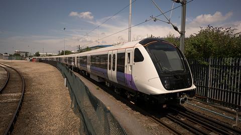 Crossrail - Elizabeth line trains in production