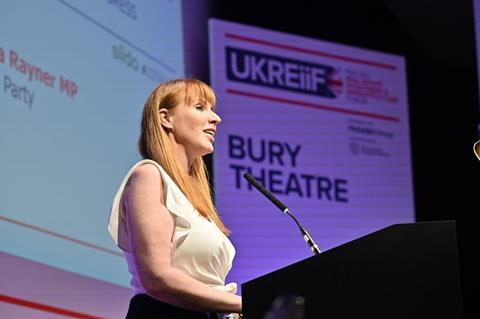 angela rayner UKREiiF