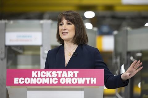 Reeves growth sppech kirsty o'connor