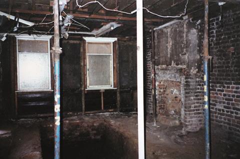 30 Romford Road interior- before