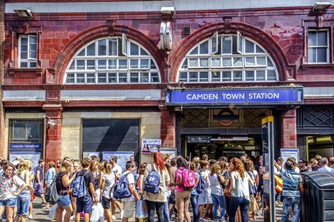 Camden Town tube station