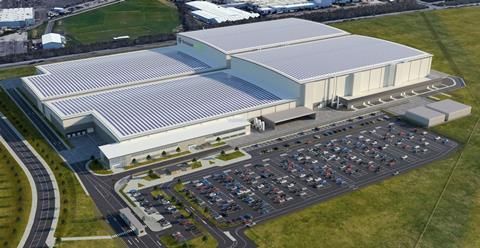 Envision AESC - CGI of new Sunderland gigafactory