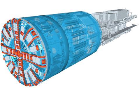 tbm 3d model