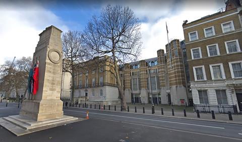 Richmond House with the Cenotaph_Google