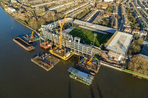 Fulham Riverside Stand 1