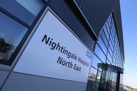 Nightingale outside sign