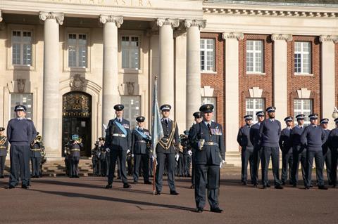 RAF College Cranwell marked the 100th anniversary of the arrival of its first cadets in 2020