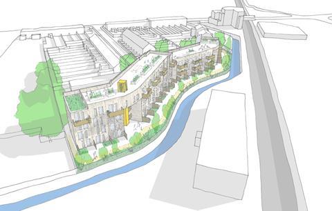 Architype and Jon Broome Architects - RUSS self-build project in Lewisham - image shows control scheme before community design process