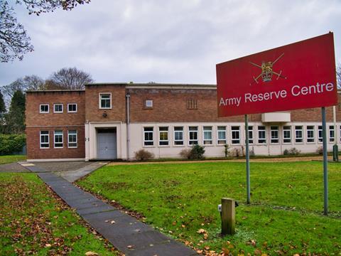 UK military barracks shutterstock