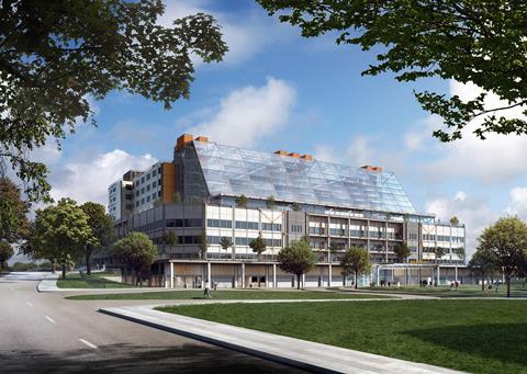 The new Midland Metropolitan Hospital by HKS, Edward Williams Architects and Sonnemann Toon