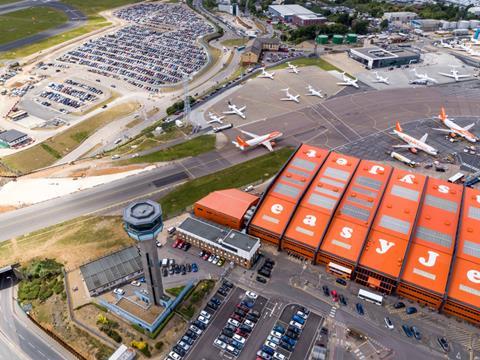 Luton airport shutterstock