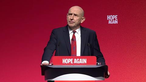 John Healey conference 2026